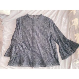 アズールバイマウジー(AZUL by moussy)の新品　AZUL レーストップス(シャツ/ブラウス(長袖/七分))