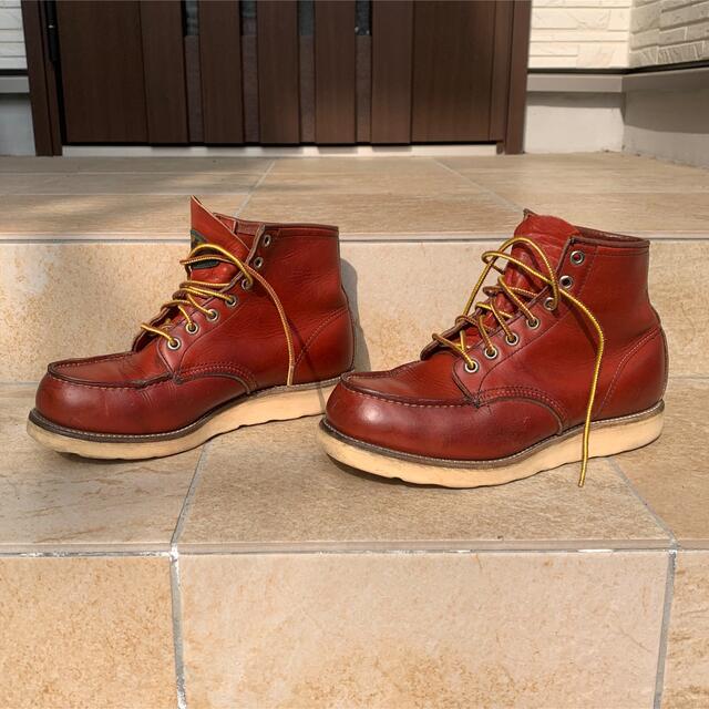 【'96年製】RED WING 875 半円犬タグ 7 1/2 E 1