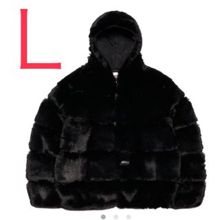 シュプリーム(Supreme)のsupreme WTAPS Faux Fur Hooded Jacket Ｌ(ダウンジャケット)