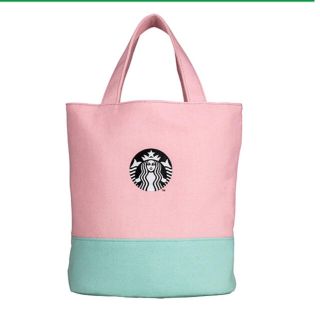 スターバックスコーヒー(Starbucks Coffee)のスターバックス　台湾限定　マカロン　ピンクのトートバッグ(トートバッグ)