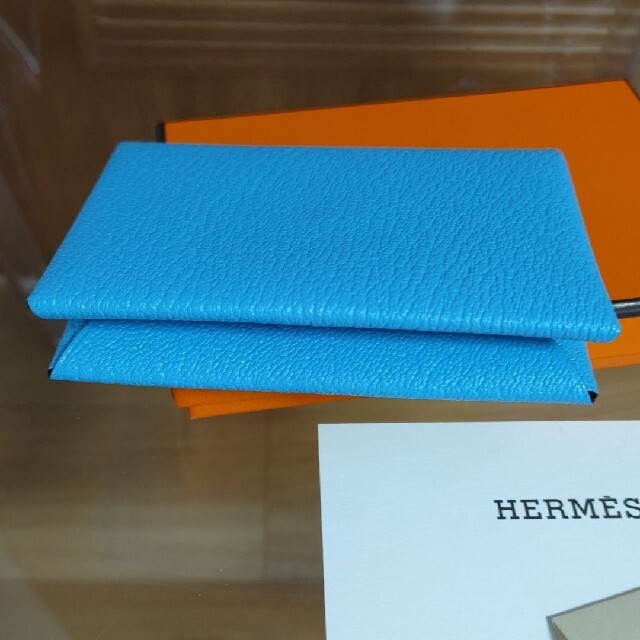Hermes(エルメス)のエルメス♡HERMES  カードケース 名刺&小銭入れ   カルヴィ ヴェルソ レディースのファッション小物(名刺入れ/定期入れ)の商品写真