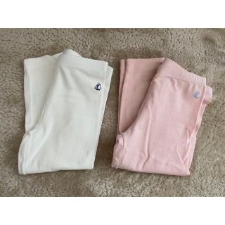 プチバトー(PETIT BATEAU)のプチバトー　レギンス　2枚セット　6ans(パンツ/スパッツ)