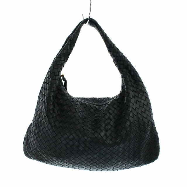 Bottega Veneta(ボッテガヴェネタ)のボッテガヴェネタ イントレチャート ハンドバッグ トートバッグ レザー 黒 レディースのバッグ(ハンドバッグ)の商品写真