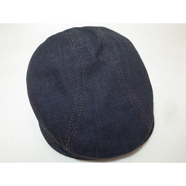 NEW YORK HAT(ニューヨークハット)の新品USA製ニューヨークハットDenim 1900インディゴブルー S/M メンズの帽子(ハンチング/ベレー帽)の商品写真