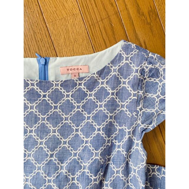完売品 美品 TOCCA EMB. 刺繍 CLOVER コート