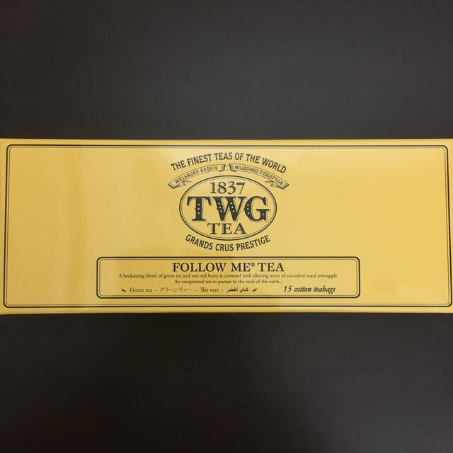 TWG ティーバッグ　　　　　　　　フォローミーティー(グリーンティー) 食品/飲料/酒の飲料(茶)の商品写真