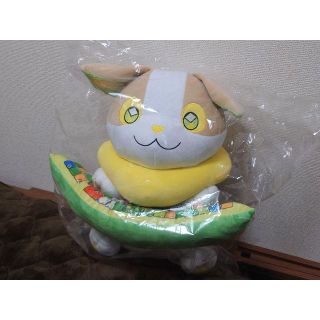 （新品未開封）ワンパチ　ぬいぐるみ　pcクッション　プレミアムバンダイ(ぬいぐるみ)