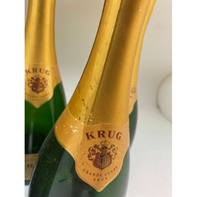 Krug(クリュッグ)のクリュッグ　ドンペリ　ベルエポック　セットで8本　ダミーボトル 食品/飲料/酒の酒(シャンパン/スパークリングワイン)の商品写真