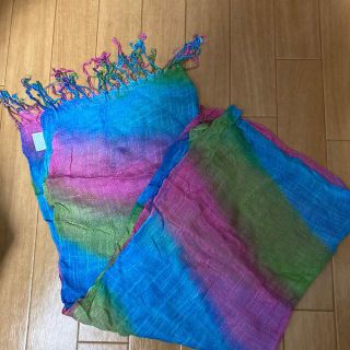 チャイハネ(チャイハネ)の🌟ダブル心様専用🌟チャイハネ　ストール(ストール/パシュミナ)