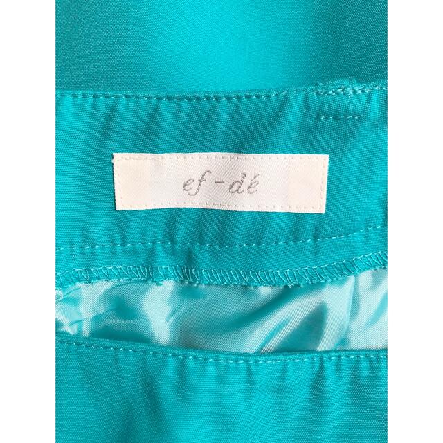 ef-de(エフデ)のエフデ♡スカート♡エメラルドグリーン♡格安です レディースのスカート(ひざ丈スカート)の商品写真