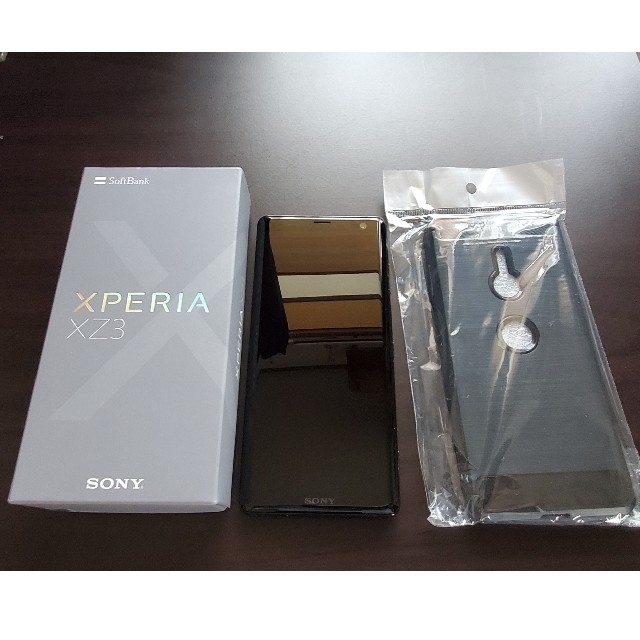 Xperia XZ3 801SO ブラック SIMロック解除