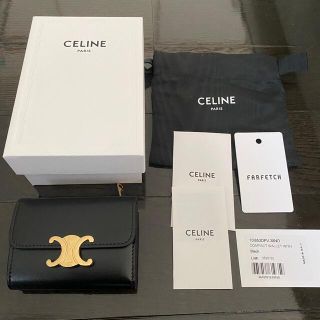 celine - 新品未使用CELINE コイン入れ付コンパクトウォレット