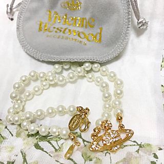 ヴィヴィアンウエストウッド(Vivienne Westwood)のヴィヴィアン パール ネックレス チョーカー(ネックレス)