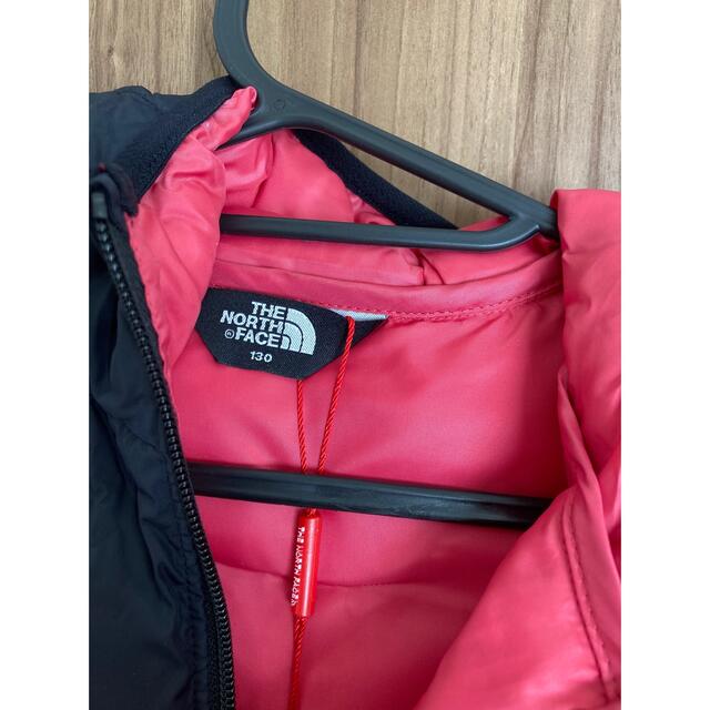 THE NORTH FACE(ザノースフェイス)のノースフェイス　カラーティーボール　ヌプシフーディー　ダウンジャケット キッズ/ベビー/マタニティのキッズ服男の子用(90cm~)(ジャケット/上着)の商品写真