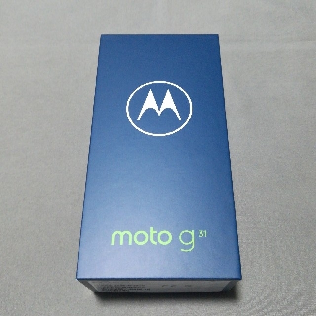 【新品未開封】モトローラ moto g31 ベイビーブルー