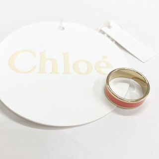 クロエ(Chloe)のChloe リング　クロエ　指輪　ゴールド　ピンク　約15号(リング(指輪))