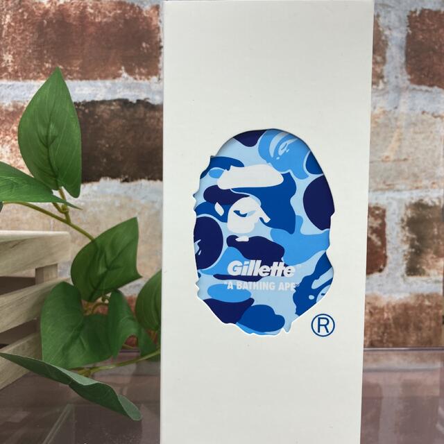 Bape 限定品　カミソリ　シェービング　エイプ　Gillette ジレット