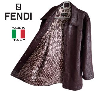 希少☆FENDI フェンディ ズッカ柄 最高級イタリア製 デザインニット