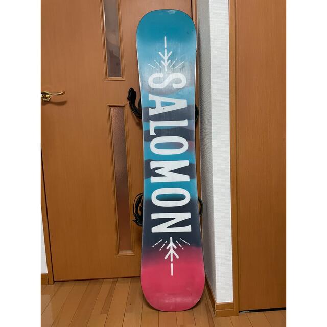 スノーボード　レディース3点セット SALOMON LOTUS 146cm