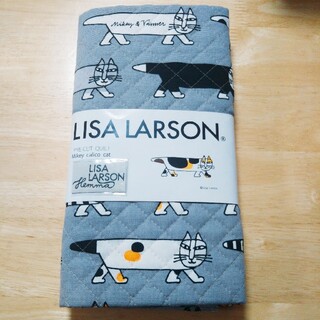 リサラーソン(Lisa Larson)のリサラーソン キルティング生地 グレー(生地/糸)