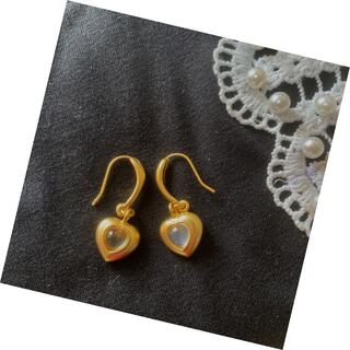 フックピアス❤︎ハート(ピアス)