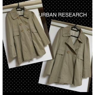 アーバンリサーチ(URBAN RESEARCH)のスプリングコート(トレンチコート)