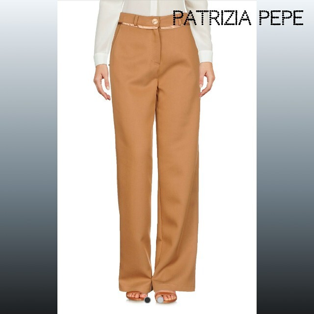 PATRIZIA PEPE(パトリツィアペペ)の新品 パトリツィアペペ PATRIZIA PEPE ワイドパンツ ハイウエスト レディースのパンツ(カジュアルパンツ)の商品写真