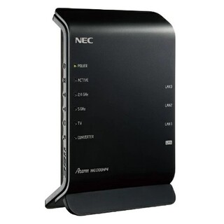 エヌイーシー(NEC)の【NEC】Wi-Fiルーター Aterm（エーターム）PA-WG1200HP4(PC周辺機器)
