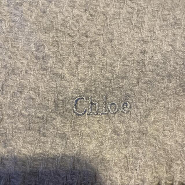 Chloe(クロエ)のクロエカシミアマフラー レディースのファッション小物(マフラー/ショール)の商品写真