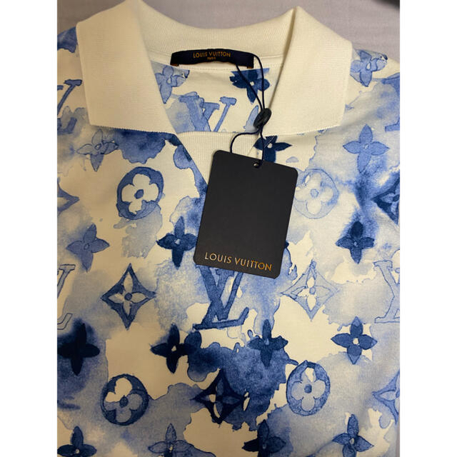 LOUIS VUITTON(ルイヴィトン)の❗️国内完売❗️新品❗️ルイヴィトン　ウォーターカラーモノグラムポロ メンズのトップス(Tシャツ/カットソー(半袖/袖なし))の商品写真