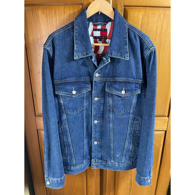 TOMMY HILFIGER(トミーヒルフィガー)の【値下げ】 Tommy Jeans Denim Jacket 90s メンズのジャケット/アウター(Gジャン/デニムジャケット)の商品写真