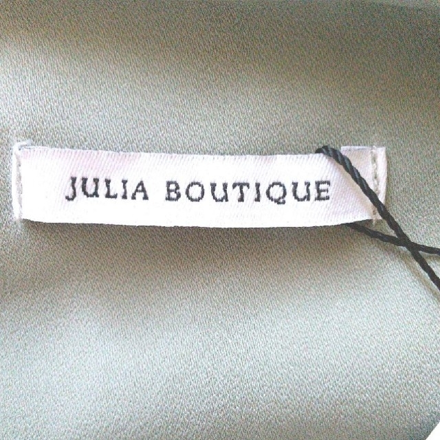 【新品】JULIA BOUTIQUE ノーカラーボレロ ピスタチオカラー レディースのトップス(カットソー(長袖/七分))の商品写真