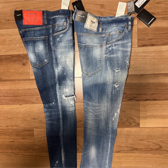 サイズ DSQUARED2 - DSQUARED2 SKATER JEAN サイズ44の通販 by 純正品大特価 【レア】DSQUARED2 迷彩柄 size44 JEAN SLIM デニム/ジーンズ