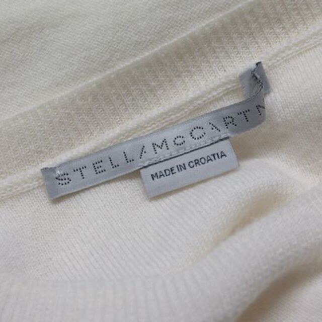 Stella McCartney(ステラマッカートニー)のふみふみ様専用　ステラ マッカートニー・ウールセーター◇レース付き七分袖 レディースのトップス(ニット/セーター)の商品写真