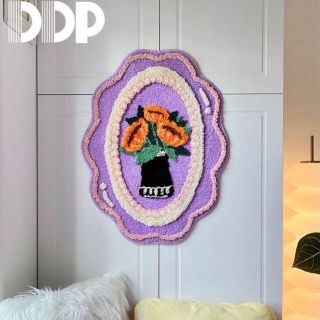 ジャーナルスタンダードファニチャー(journal standard Furniture)のDDP オリジナル 立体 お花ラグ カーペット アクセント マット(ラグ)