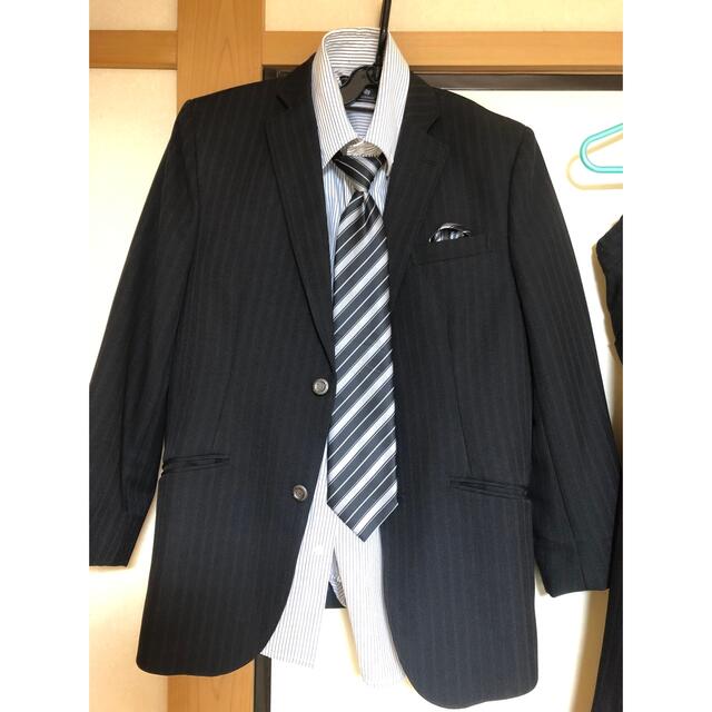160卒業式子供スーツ キッズ/ベビー/マタニティのキッズ服男の子用(90cm~)(ドレス/フォーマル)の商品写真