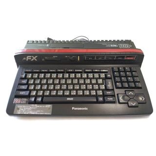 パナソニック(Panasonic)のMSX2+ Panasonic FS-A1FX パソコン 新しいベルト 動作品(デスクトップ型PC)