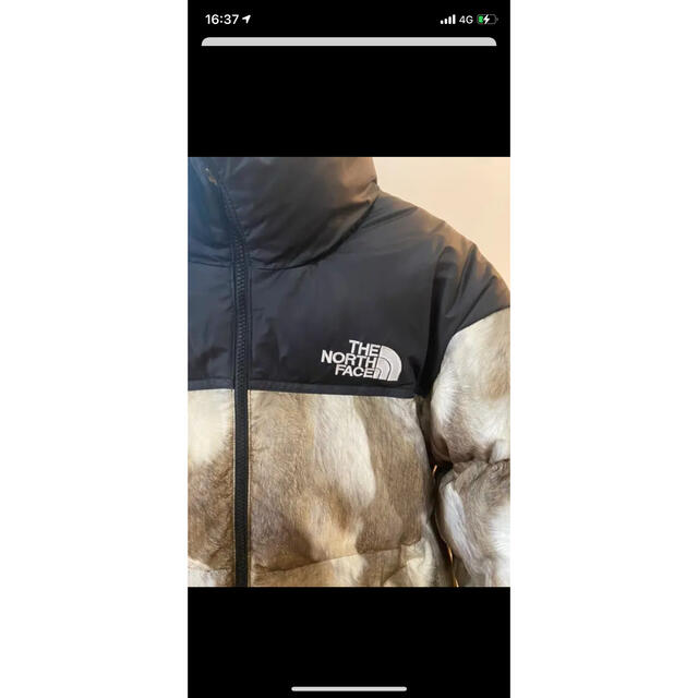 supreme north face ヌプシ　ちくわ　シュプリームダウン13aw