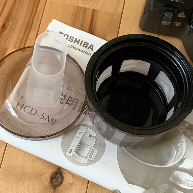 東芝 東芝 コーヒーメーカー HCD-5MJ の通販 by あひるストア｜トウシバならラクマ