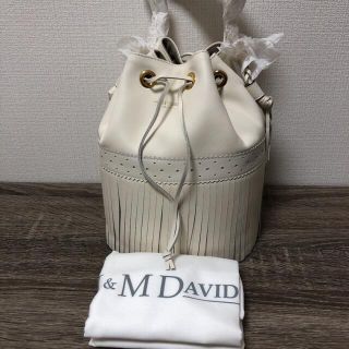 ジェイアンドエムデヴィッドソン(J&M DAVIDSON)の未使用　ジェイアンドエムデヴィッドソン　カーニバル  L 巾着　バッグ(ショルダーバッグ)