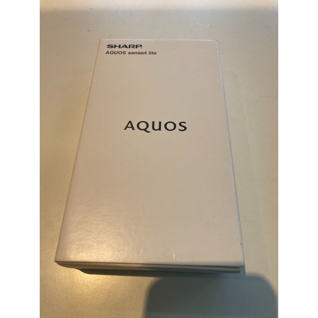 【同梱不可】 SIMフリー 新品 AQUOS SH-RM15 ブラック lite sense4 スマートフォン本体