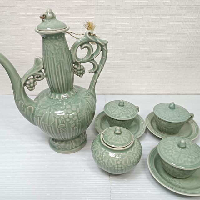 高麗青磁 ぶどう紋水注セット ティーポット 花器 在銘あり その他 Www Bloompsychologyservices Com 高麗青磁 ぶどう紋水注セット ティーポット 花器 在銘あり その他 Www Bloompsychologyservices Com