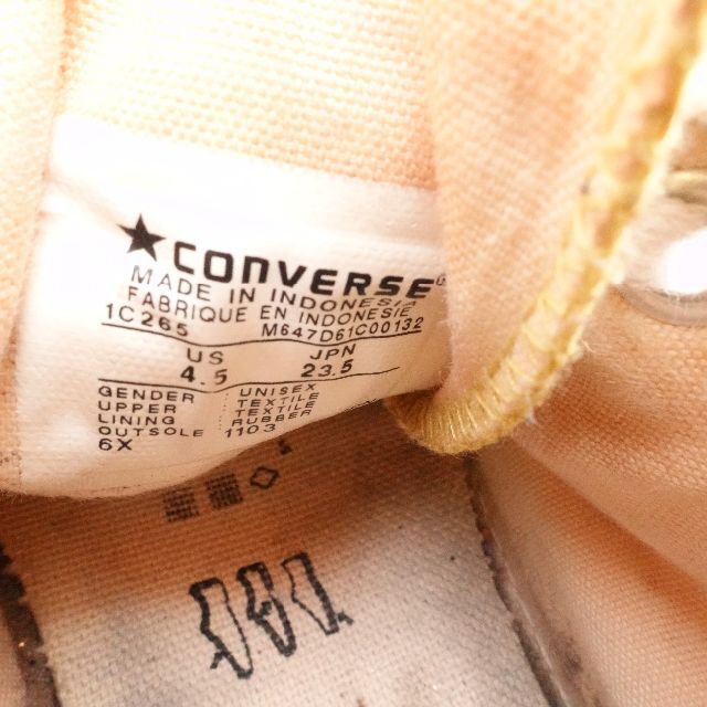 CONVERSE(コンバース)のCONVERSE コンバース　スニーカー　レディース　ゴールド レディースの靴/シューズ(スニーカー)の商品写真