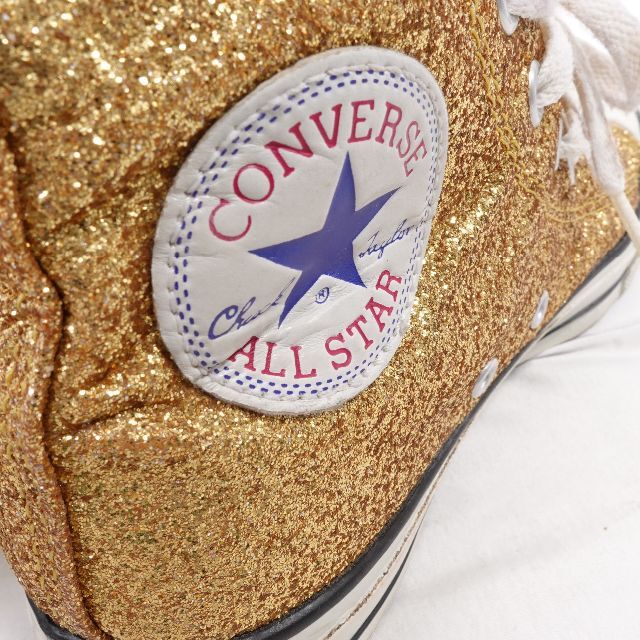 CONVERSE(コンバース)のCONVERSE コンバース　スニーカー　レディース　ゴールド レディースの靴/シューズ(スニーカー)の商品写真