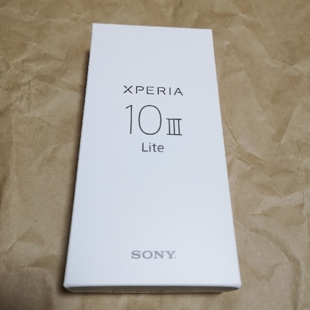 【新品】エクスペリア 10iii Lite　xperia 10iii liteスマートフォン/携帯電話