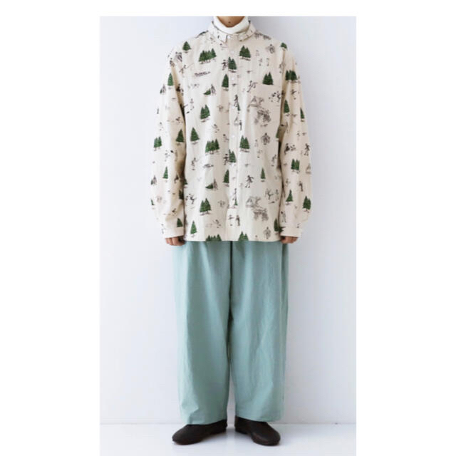 トップスR&D.M.Co- 別注 WEEKEND HILL SMALL BD SHIRT