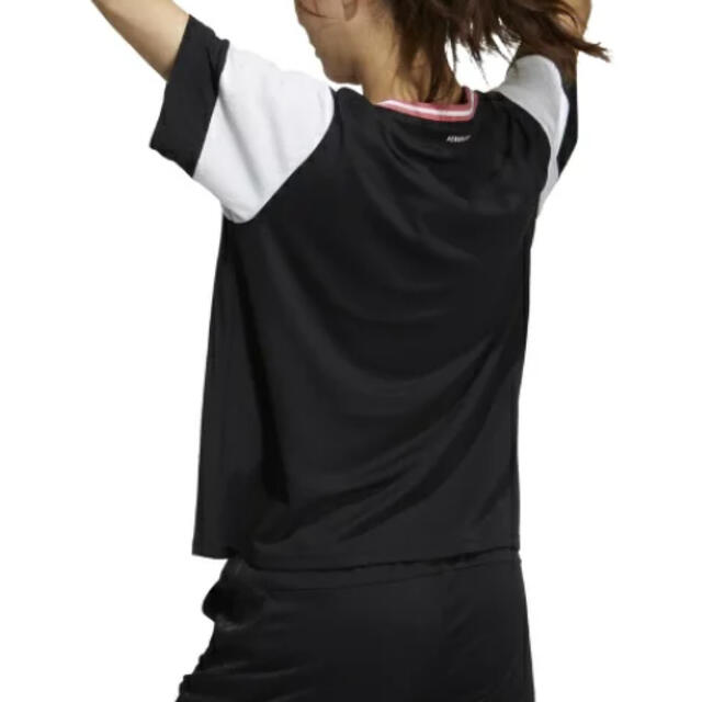 adidas(アディダス)のアディダス Tシャツ 半袖 レディース マストハブ ポリエステル 半袖Tシャツ レディースのトップス(Tシャツ(半袖/袖なし))の商品写真