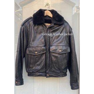 ジャンポールゴルチエ(Jean-Paul GAULTIER)の【USED】vintage cow leather jacket 90s 牛革(レザージャケット)