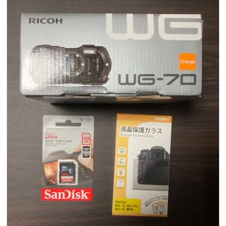 リコー(RICOH)のなるさん専用　リコーWG70 2セット(コンパクトデジタルカメラ)