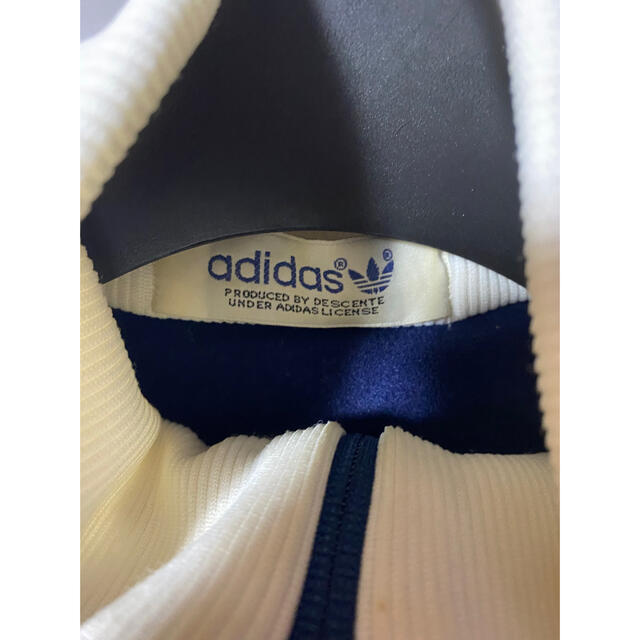 【国内在庫】 adidas - 在原みゆ紀着用 ホワイトxネイビー アディダス ジャージ デサント 80s ジャージ - holazauto.hu